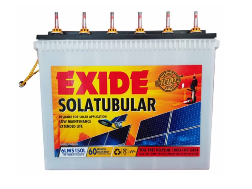 Exide-solar-battery