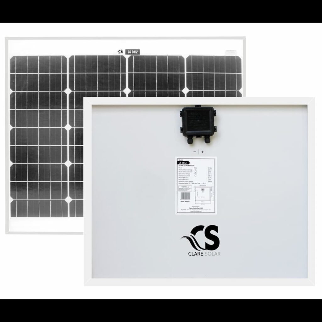 Cs-clare-50w-12v-solar-panel