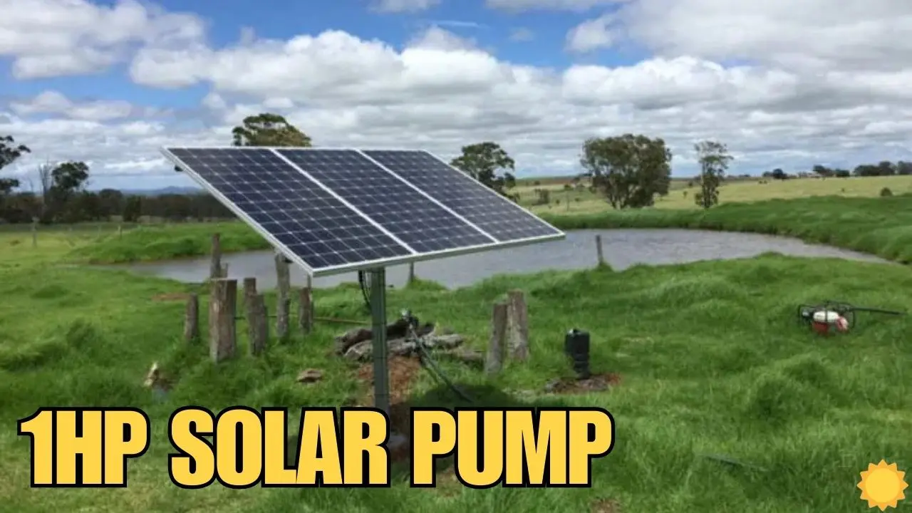 1hp solar pump