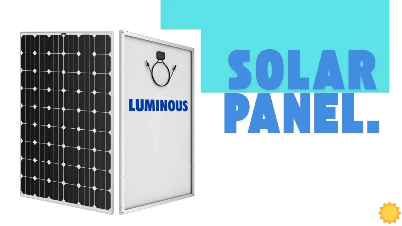 Luminous Solar Panels